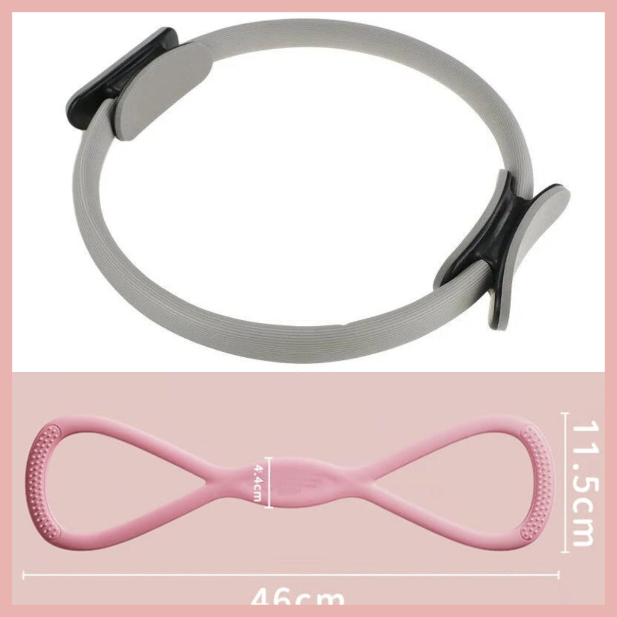 ✨ Shape, strengthen, and improve your posture—the all-in-one Pilates ring for every fitness level! ✨