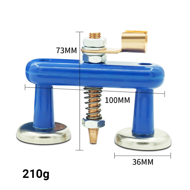 Heavy-Duty Magnetic Welding Ground Clamp