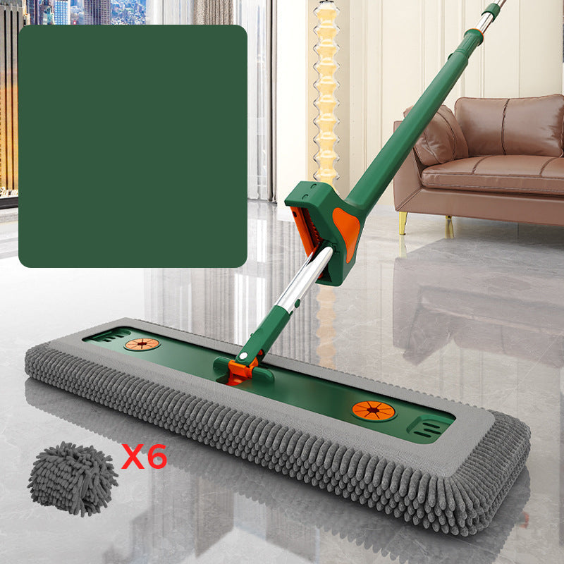 Hands-Free Self-Wringing Mop - Spin Dry Without Touting Dirty Water