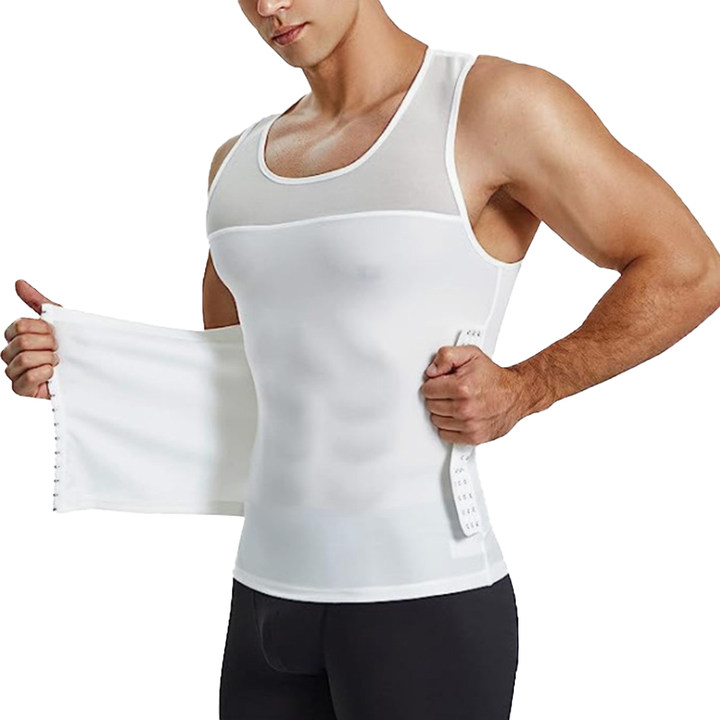 🔥New Hot Selling❤️🔥Men's Slimming Mesh Waist-Cinching Vest