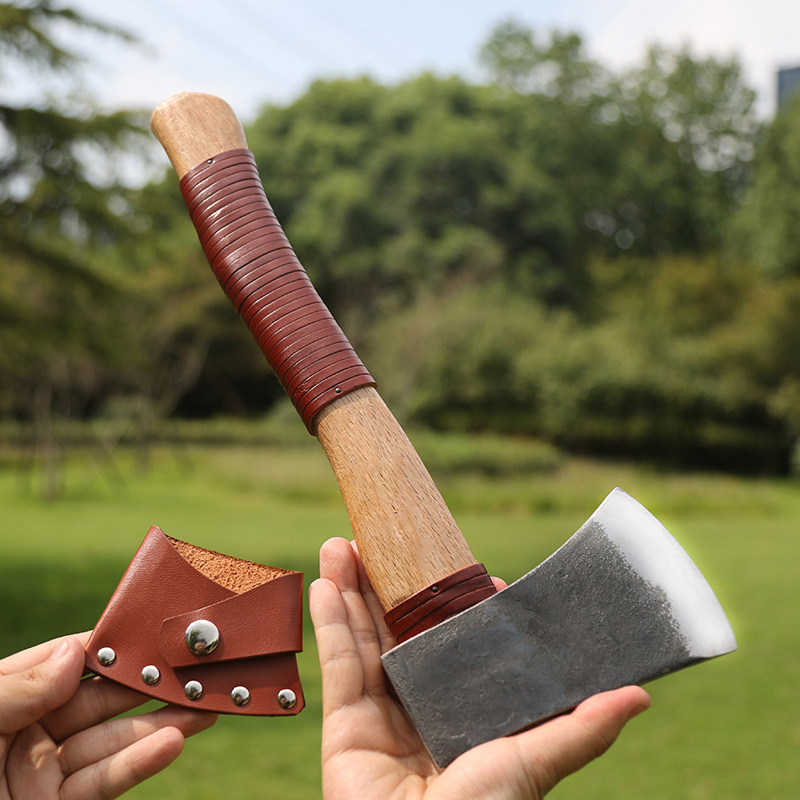 Durable Hatchet with Wood Handle👍