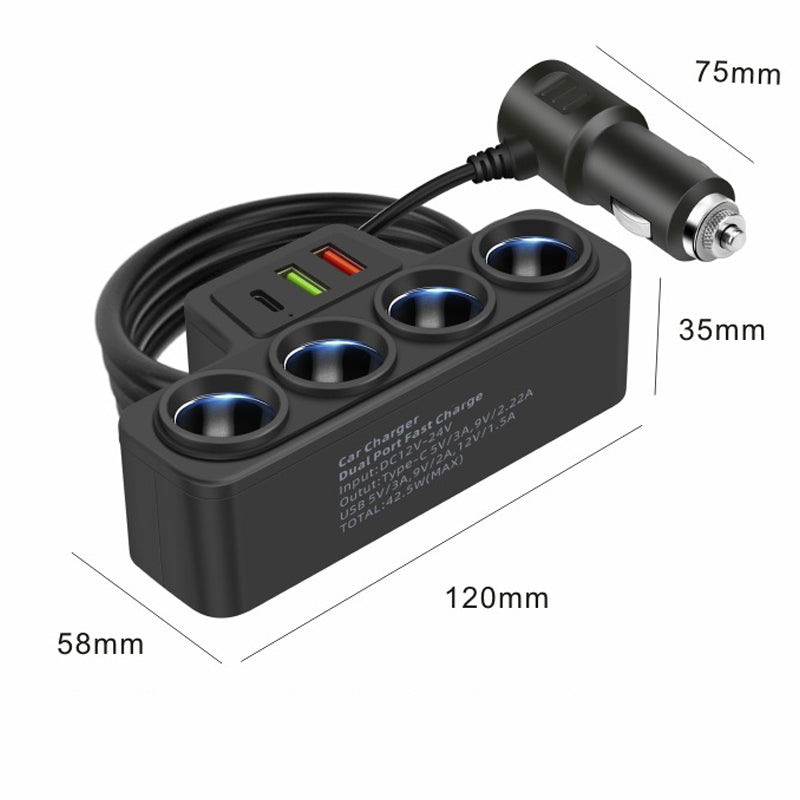 Hot Sale 🔥 Deals-7-in-1 Cigarette Lighter Adapter