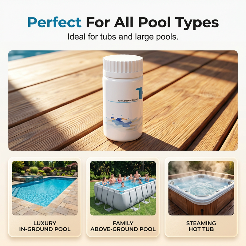 🏊♂️Crystal Clear Pool Cleaning Tablets!