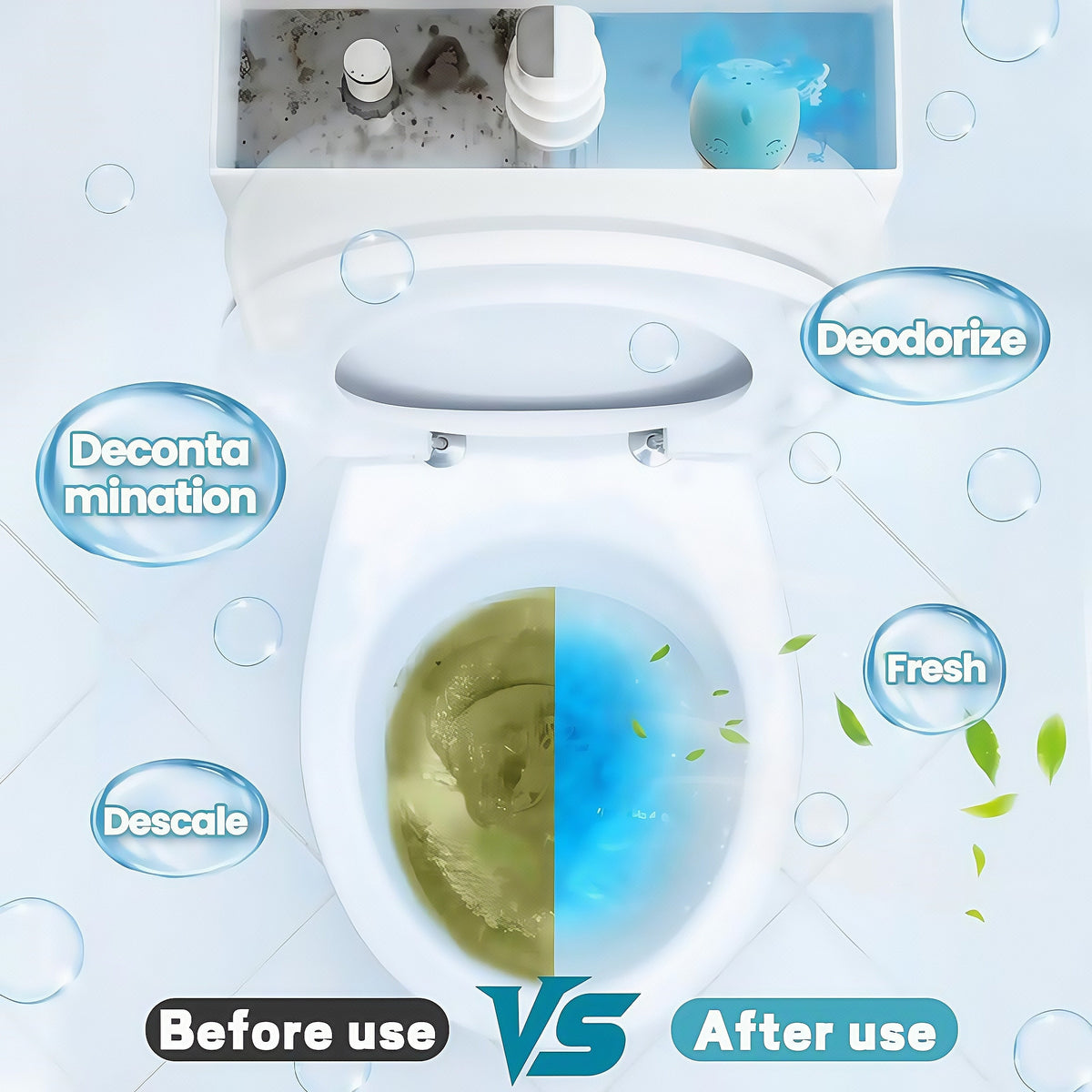 🔥Toilet Cleaner & Toilet Deodorizer Wonder
