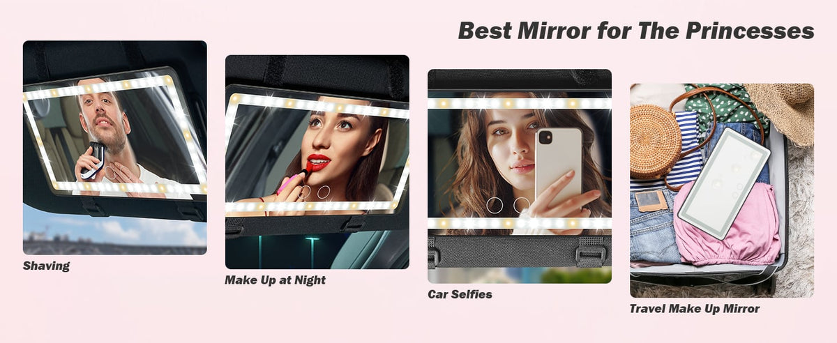 🔥SUMMER HOT SALE 50% OFF🔥Sun Visor Makeup Mirror