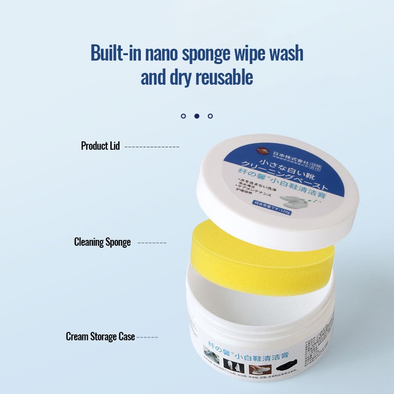 🎉Buy More Save More💥 🎁White Shoe Cleaning Cream