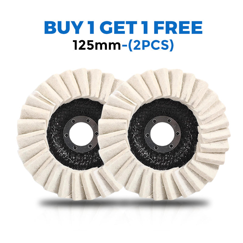 ⚙️ BUY 1 GET 1 FREE! 🔥 Wool Felt Flap Polishing Disc – High-Performance, Fine Polishing & Long-Lasting Use ✨