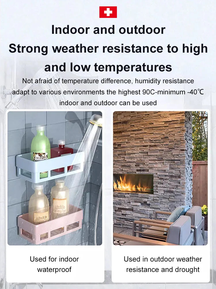 🔥Supports 200kg🔥Strong Nail-Free Adhesive