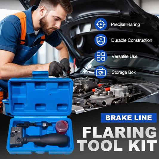 🔧 Universal Automotive Brake Pipe Flaring Tool Kit – Professional Grade, Easy to Use & Durable Construction 🚗