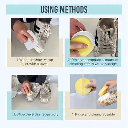 🎉Buy More Save More💥 🎁White Shoe Cleaning Cream