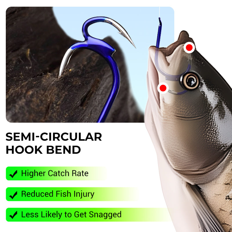 🔥New Hot Selling❤️‍🔥 Classic Sharp Double Fishing Hooks