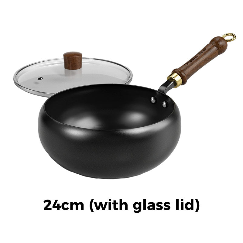 ⏳Time-limited Special⌛Uncoated Thick Iron Pot