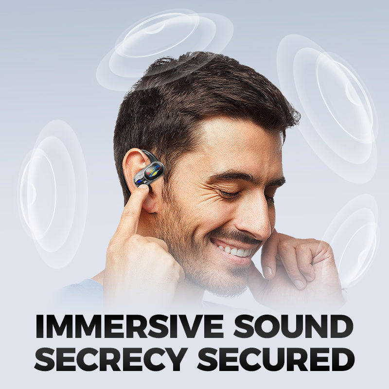 💕Waterproof Open Ear Earbuds with Noise Cancelling💕