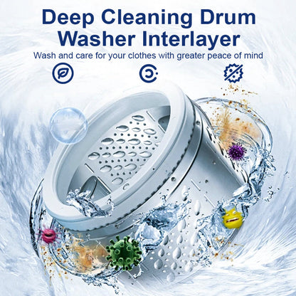 🧼🪥 360° Rotating Washing Machine Cleaner! Reach Every Moldy Corner🌀🚿