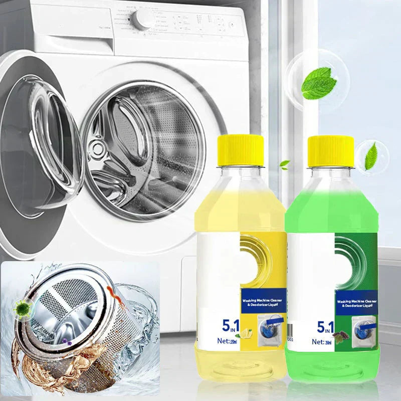 🔥2025 Hot Sale🔥🏠Universal Sterilization and Stain Removal Washing Machine Cleaning Liquid