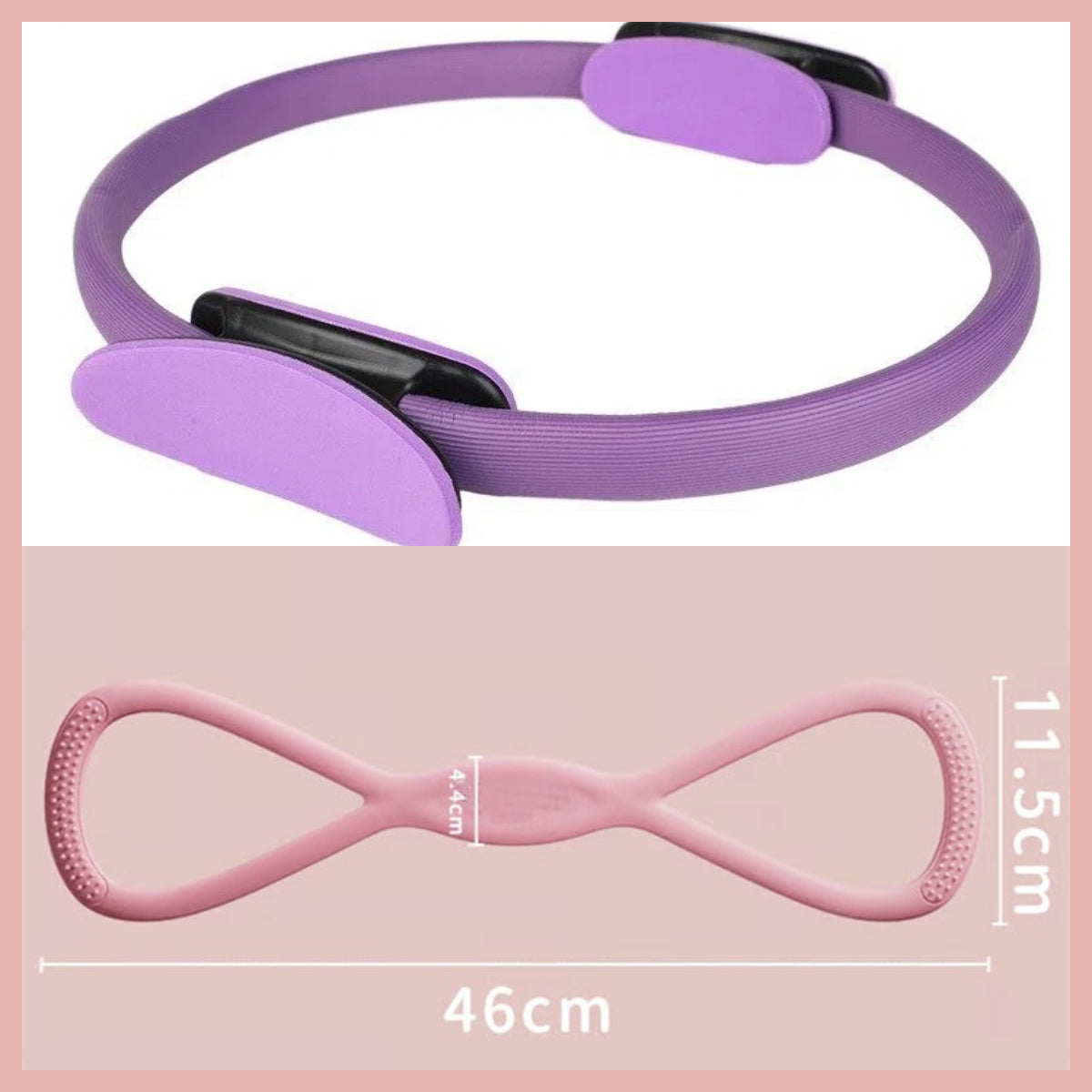 ✨ Shape, strengthen, and improve your posture—the all-in-one Pilates ring for every fitness level! ✨