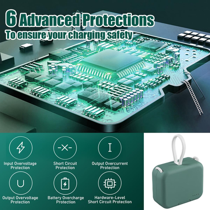 🔥2025 New products🌸 Portable Wireless Charging Treasure Mobile Phone Holder