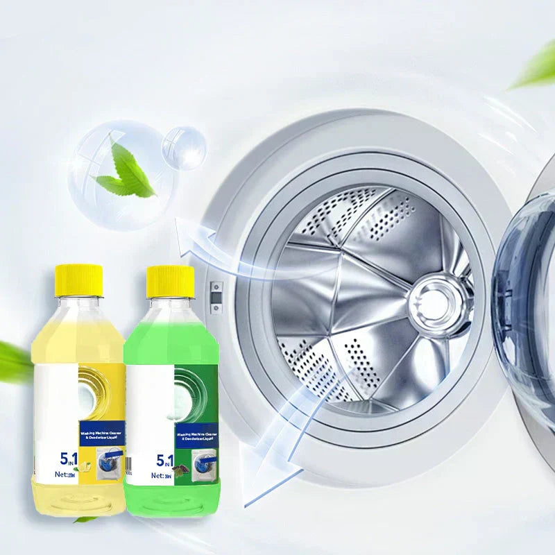 🔥2025 Hot Sale🔥🏠Universal Sterilization and Stain Removal Washing Machine Cleaning Liquid