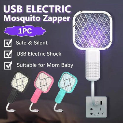 ✨2026 NEW🔥USB Mini Mosquito Swatter💥Portable Fly Killer, Insect Killer for Pest Control, Mosquito Bat for Indoor and Outdoor