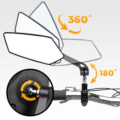 🔥Hot SALE 50% OFF🔥360° Rotatable Adjustable Bicycle Rearview Mirror