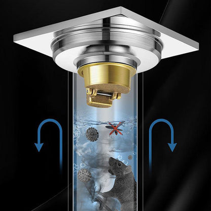 🔥 LAST DAY -BUY 2 GET 1 FREE 🔥 Downspout Universal Brass Floor Drain Core Anti-Odor Deodorizer
