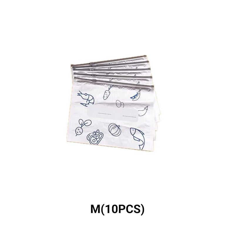 🔥Limited Sale: Buy 2 get 1 free!🍗 🥦Reusable Aluminum Foil Sealable Storage Bags
