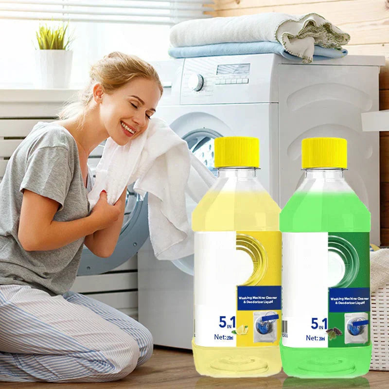 🔥2025 Hot Sale🔥🏠Universal Sterilization and Stain Removal Washing Machine Cleaning Liquid