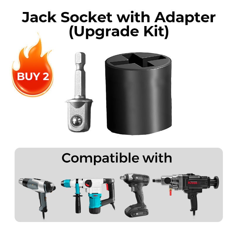 🔥50% off sale🔥Universal jack socket adapter for hand drills🚗🛠️