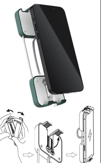 🔥2025 New products🌸 Portable Wireless Charging Treasure Mobile Phone Holder