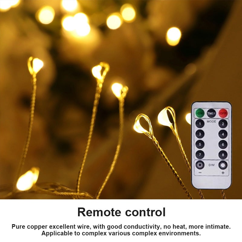 ✨✨LAST DAY SALE 49% OFF!!✨✨Copper Wire Firecracker Light String