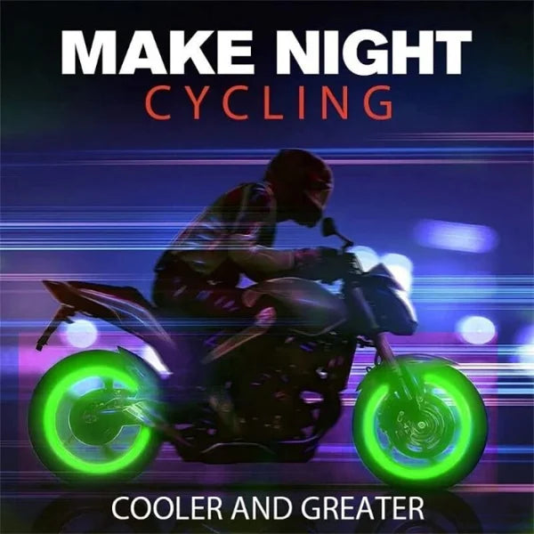 Luminous Night Rider Valve Covers(Tire valve cap)