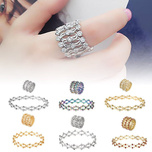🔥Magic 2 in 1 Foldable Ring Bracelet🎅Limited time offer