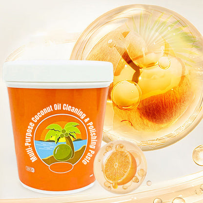 🔥New Hot Selling❤️‍🔥 Multi-Purpose Coconut Oil Cleaning & Polishing Paste
