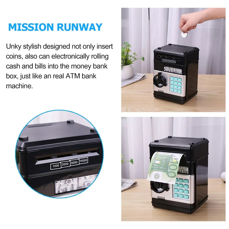 Mini ATM Electronic PIN Automatic Deposit and Withdrawal Machine