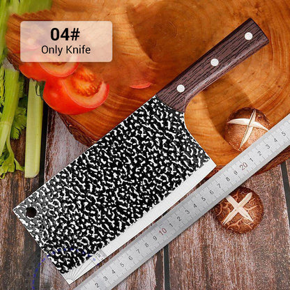✨ Forged Carbon Steel Chef's Knife — Sharp, Durable, Rust-Resistant and Versatile for Every Kitchen! ✨