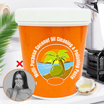 🔥New Hot Selling❤️‍🔥 Multi-Purpose Coconut Oil Cleaning & Polishing Paste