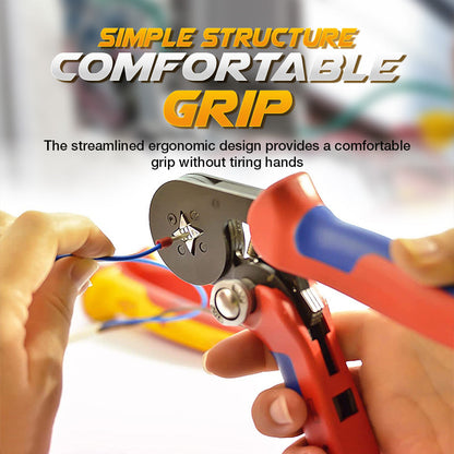 🔥 Limited-Time Sale⏰Multifunctional Cold Pressing Electrician Crimping Pliers Set