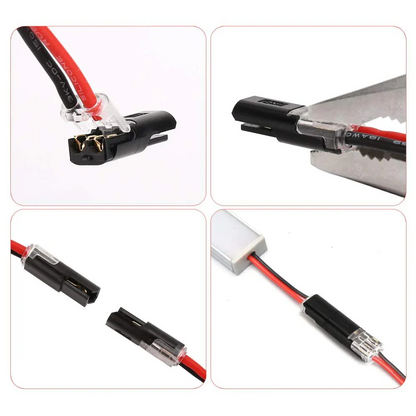 🥳2026 HOT SALE🥳💞50K+ SOLD!💥🔥🛡️ Final Day – Ends Tonight! ⏰ Double-Wire Connector with LOCKING Buckle 50% OFF! Secure lock, no slips. The reliable choice for safe, solid connections. ⚡🔒