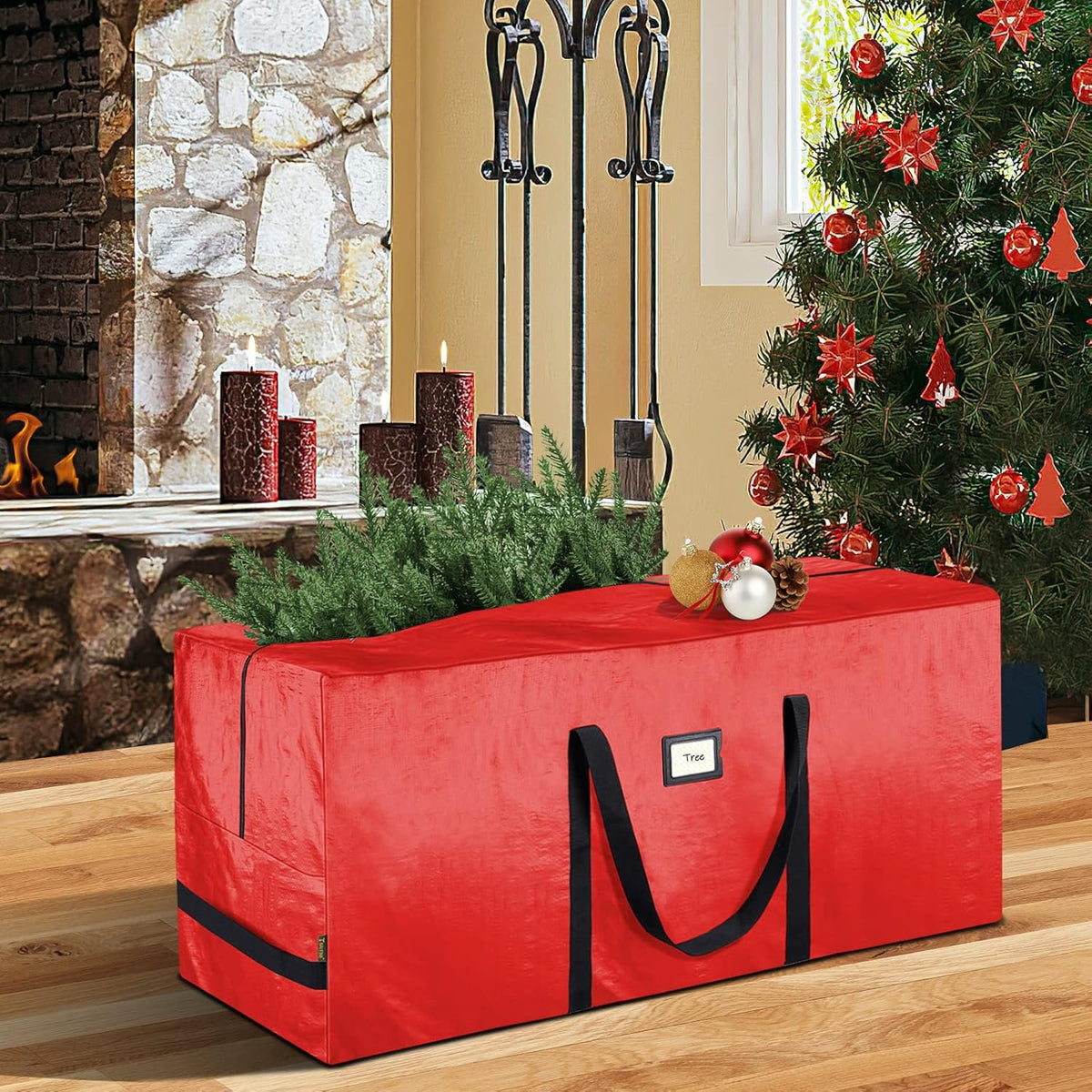 🎅Christmas Sale 50% OFF🌟Christmas Tree Durable Waterproof Storage Bag 🎄