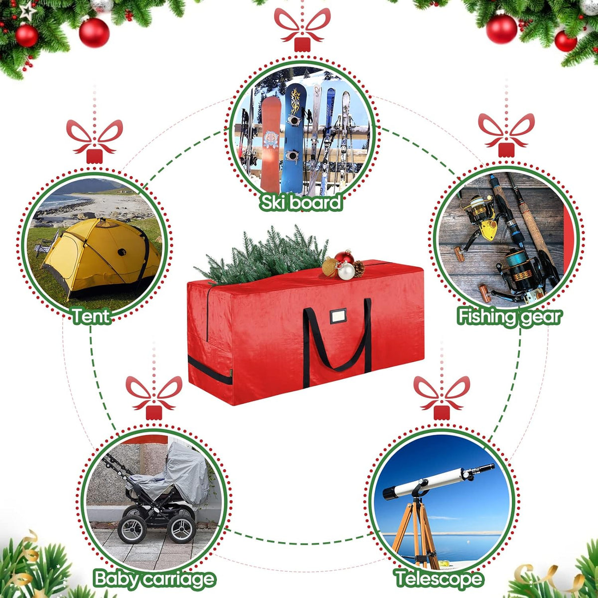 🎅Christmas Sale 50% OFF🌟Christmas Tree Durable Waterproof Storage Bag 🎄