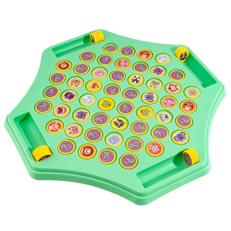 🎁Kids' 2-Player Animal Flip Chess