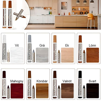 Wood Restoration Kit - Choose from 6/8 Colours
