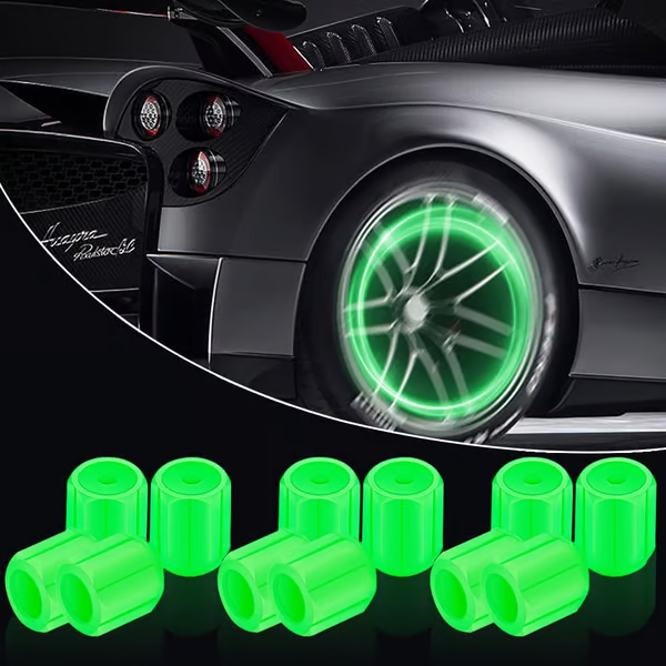 Luminous Night Rider Valve Covers(Tire valve cap)