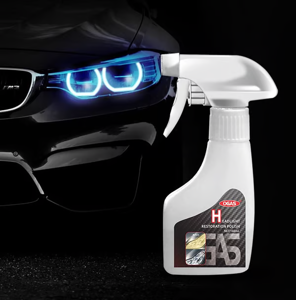 🔥🚘Automotive Headlamp Restoration Fluid Kit