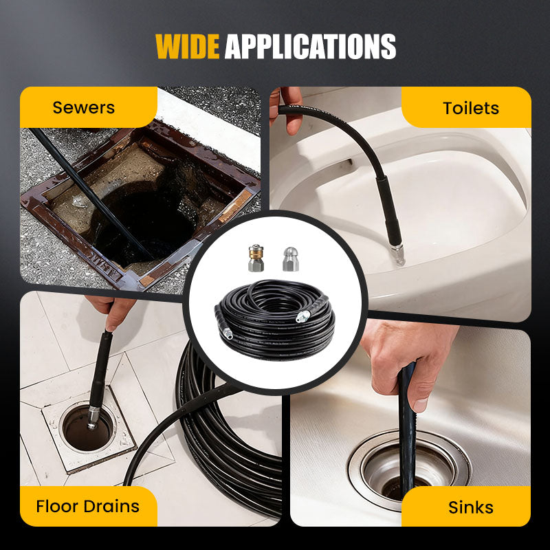 5800PSI Sewer Jetter Kit for Pressure Washer