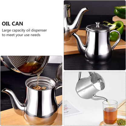 🔥Limited-time promotion 🔥Stainless Steel Oil Filter Pot