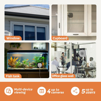 🔥 Crystal-clear security camera 🎥 Colour Night Vision 🌙 24/7 Recording & Smart Alerts 🚨 Easy Install! 🔒