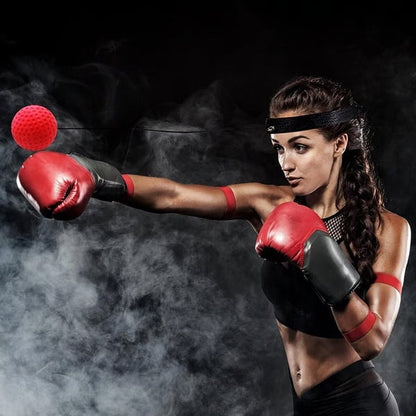🔥Boxing Reflex Ball Headband