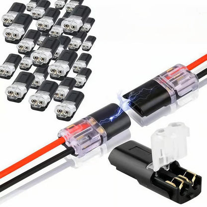 🥳2026 HOT SALE🥳💞50K+ SOLD!💥🔥🛡️ Final Day – Ends Tonight! ⏰ Double-Wire Connector with LOCKING Buckle 50% OFF! Secure lock, no slips. The reliable choice for safe, solid connections. ⚡🔒