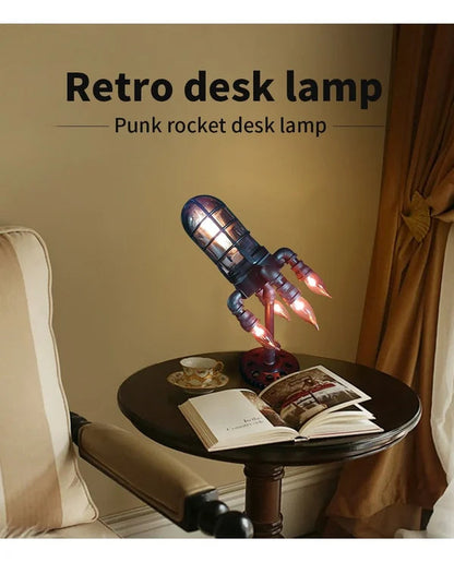 🎉 LAST DAY 51% OFF ! ! Steampunk Rocket Lamp
